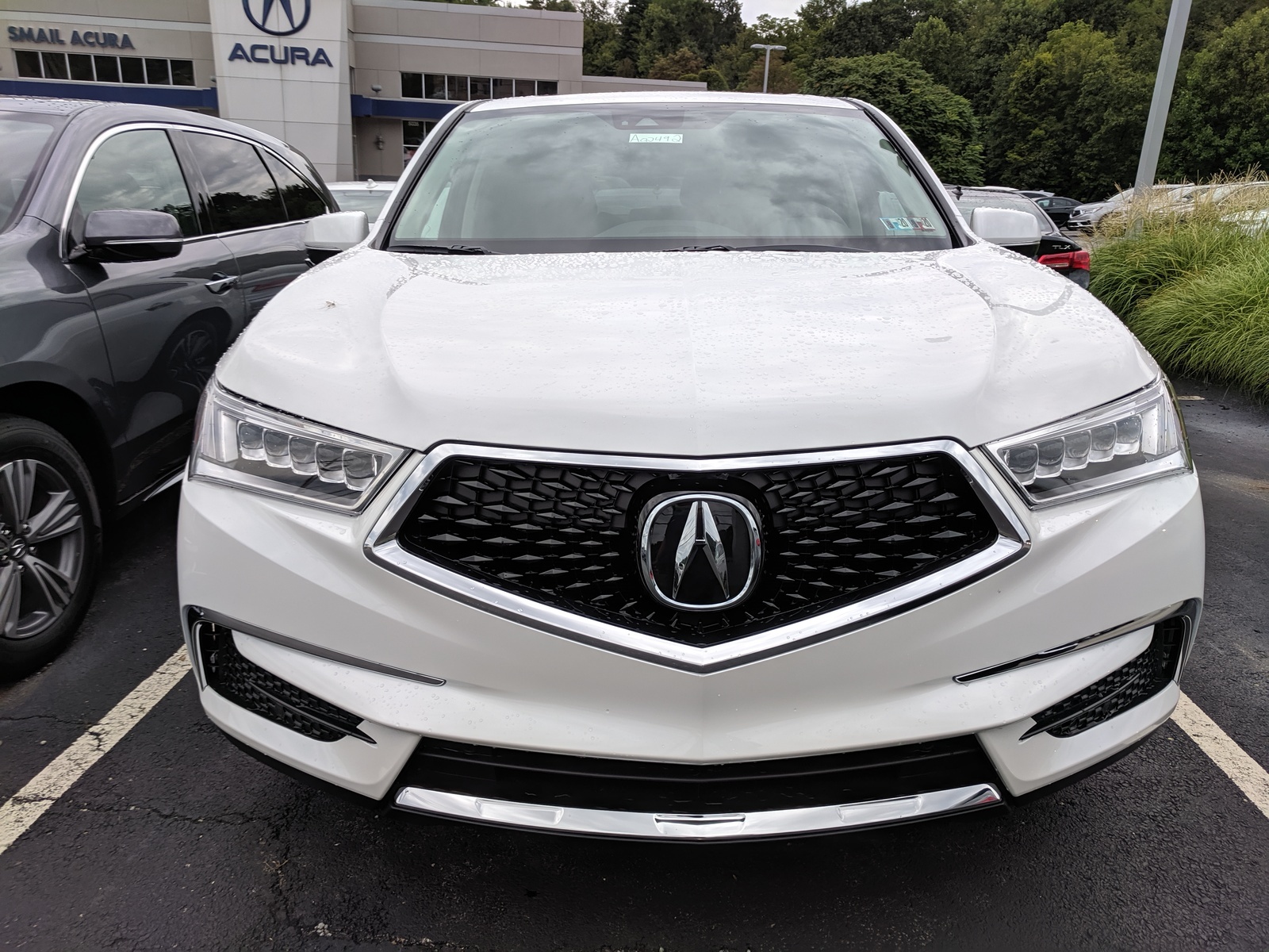 New 2020 Acura MDX w/Technology Pkg in Platinum White Pearl ...