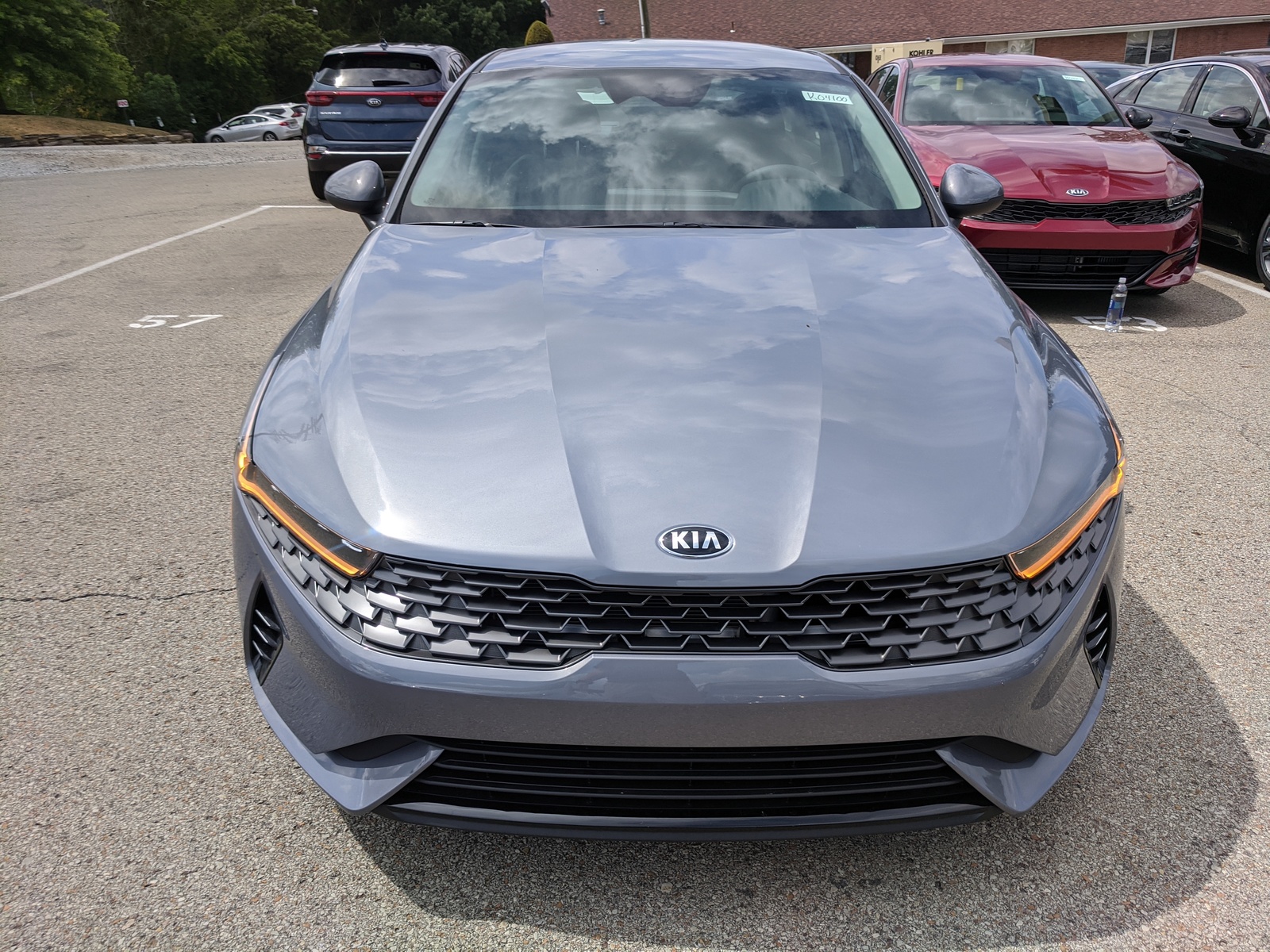 New 2021 Kia K5 LXS in Everlasting Silver Greensburg, PA K04100