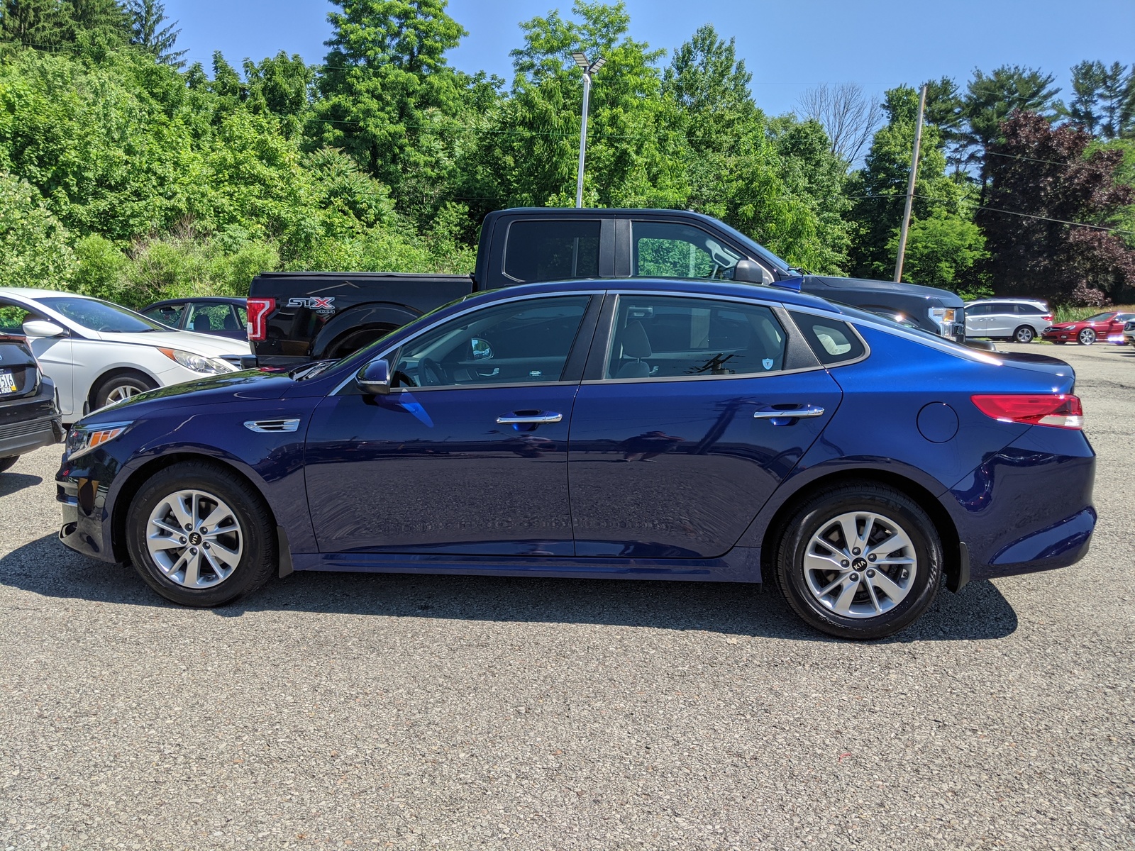 Certified Pre Owned 2017 Kia Optima Lx In Horizon Blue Greensburg Pa