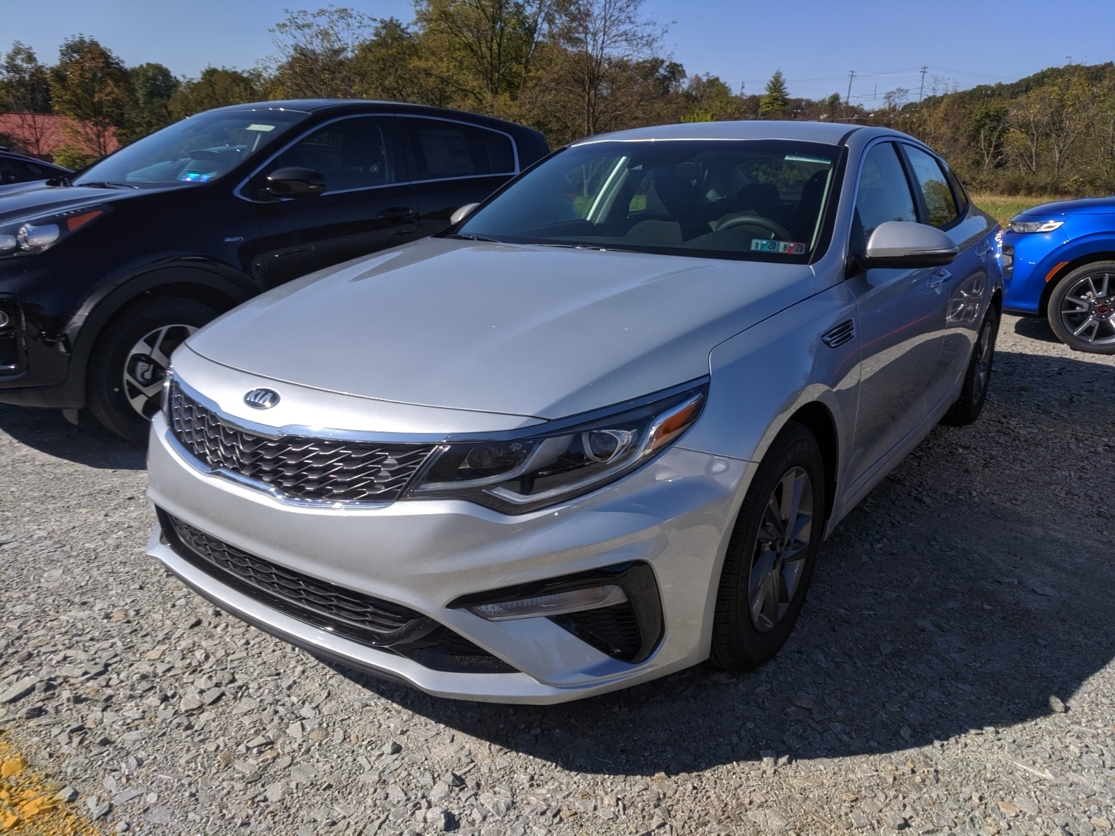 New 2020 Kia Optima LX in Sparkling Silver | Greensburg, PA | #K03889