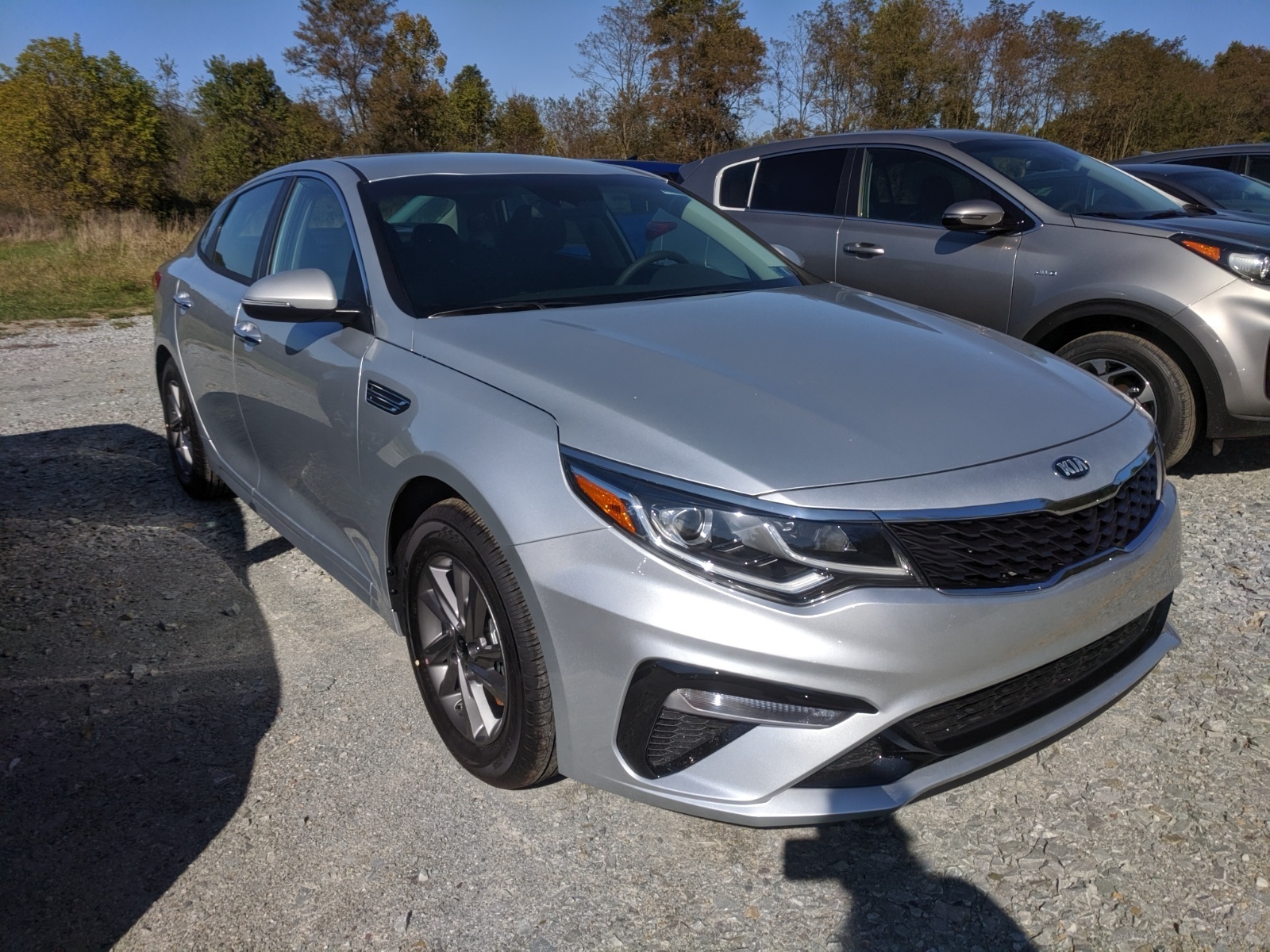 New 2020 Kia Optima LX in Sparkling Silver | Greensburg, PA | #K03889