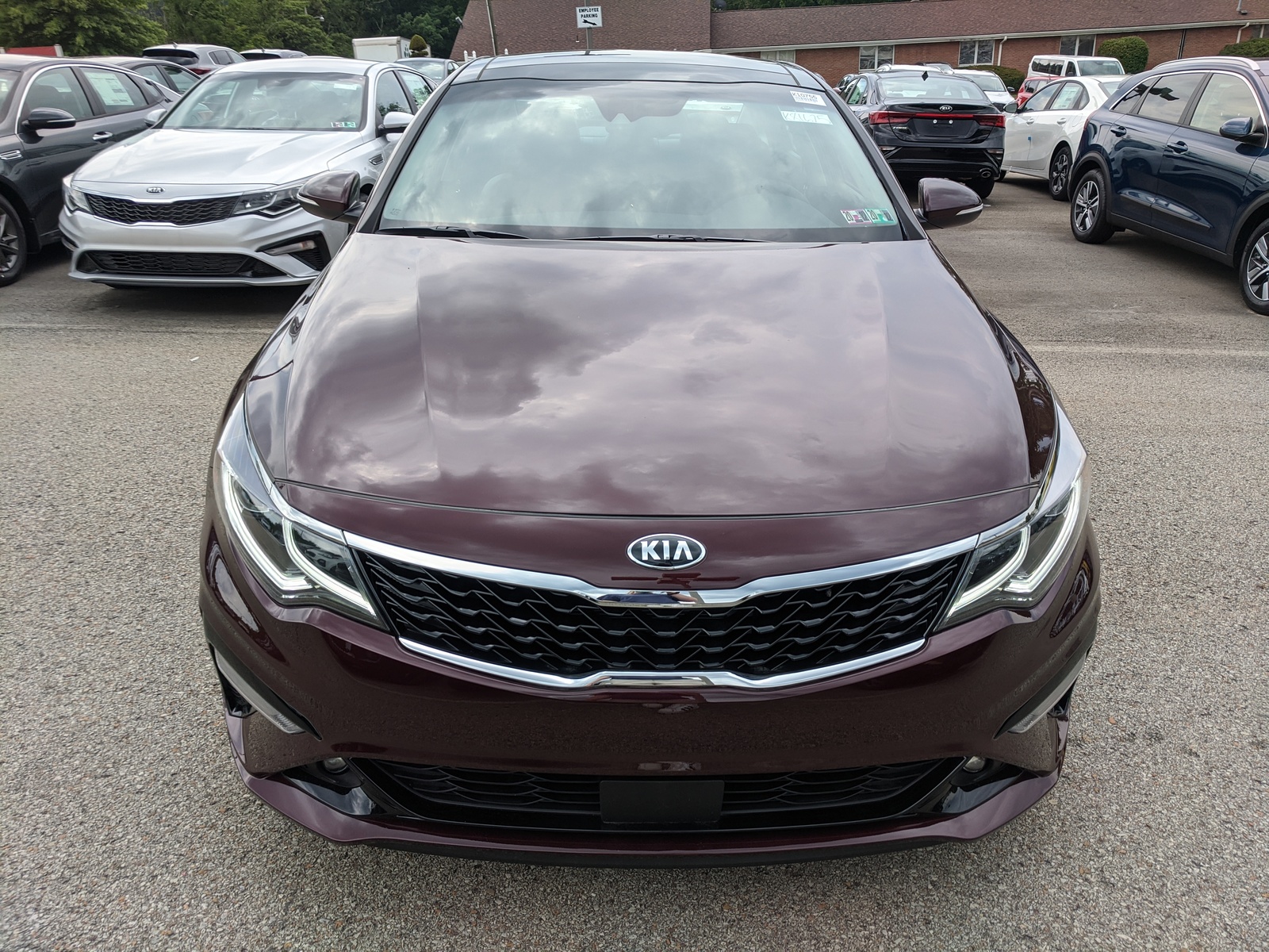 New 2020 Kia Optima EX Premium in Sangria | Greensburg, PA | #K81625