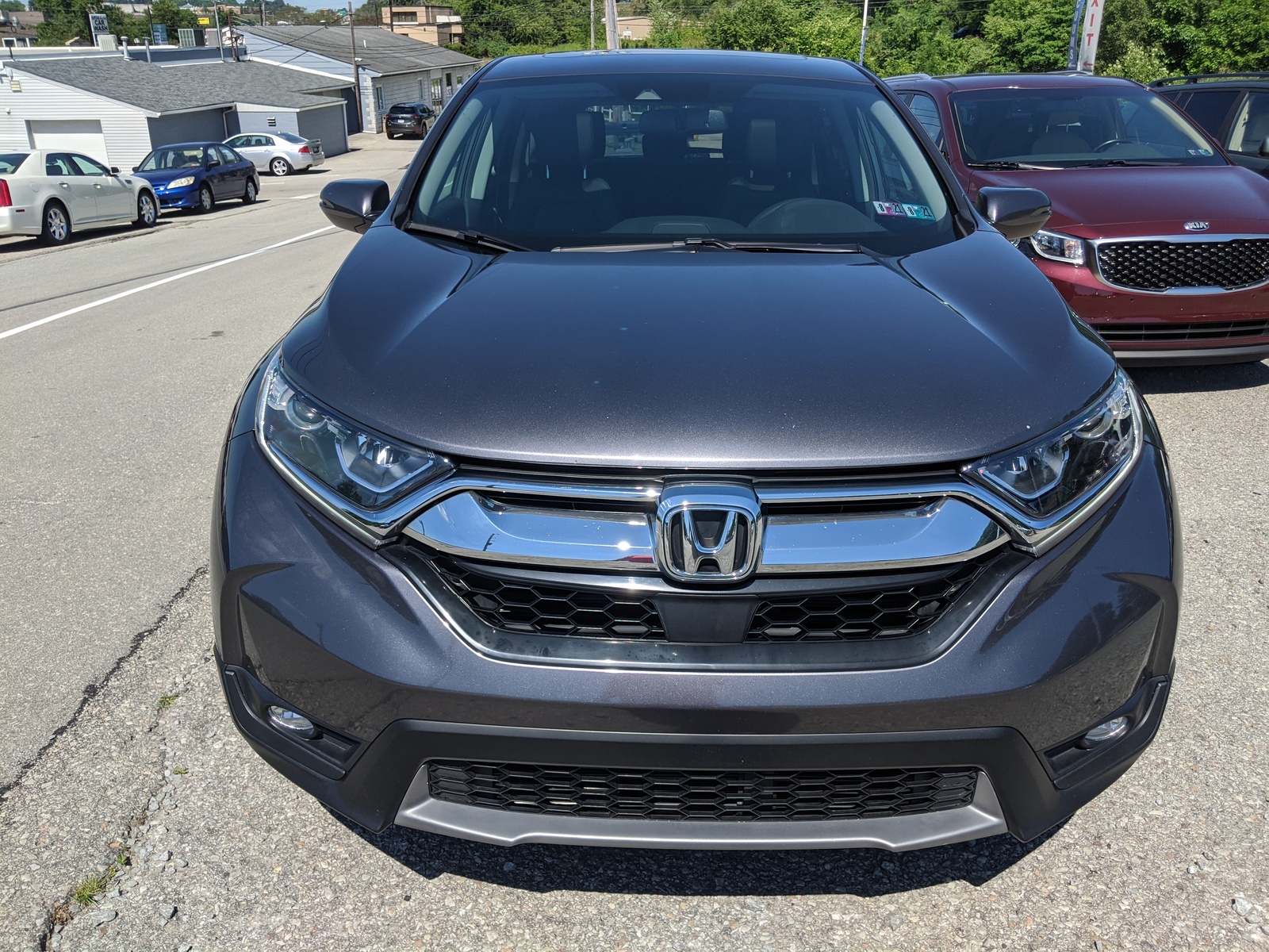 Pre-Owned 2019 Honda CR-V EX-L in Modern Steel Metallic | Greensburg ...