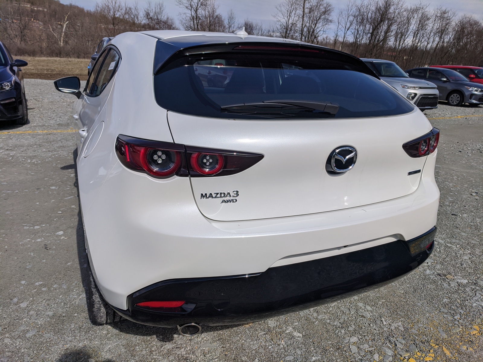 New 2020 Mazda Mazda3 Hatchback w/Premium Pkg in SNOWFLAKE WHITE PEARL ...