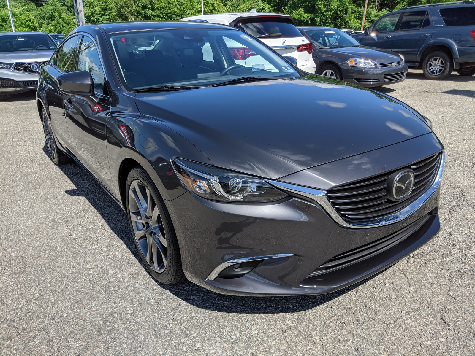 PreOwned 2017 Mazda Mazda6 Grand Touring in MACHINE GRAY