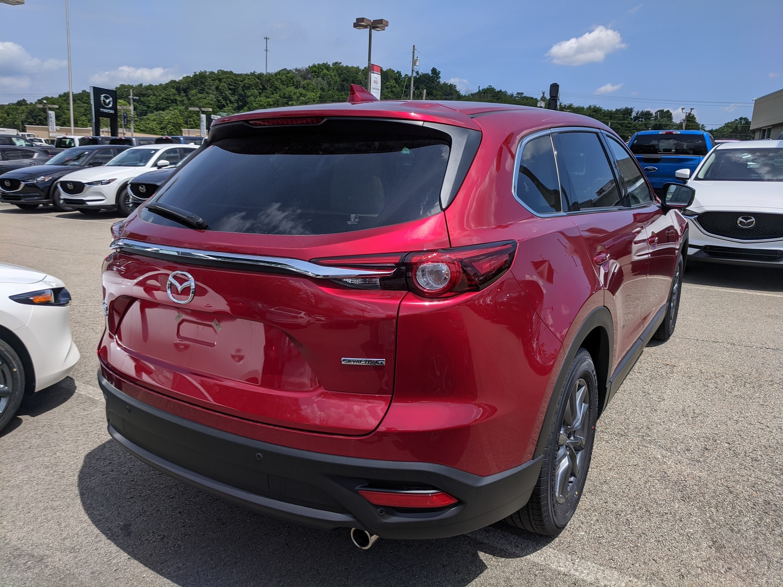 New 2020 Mazda CX9 Touring in SOUL RED CRYSTAL METALLIC Greensburg