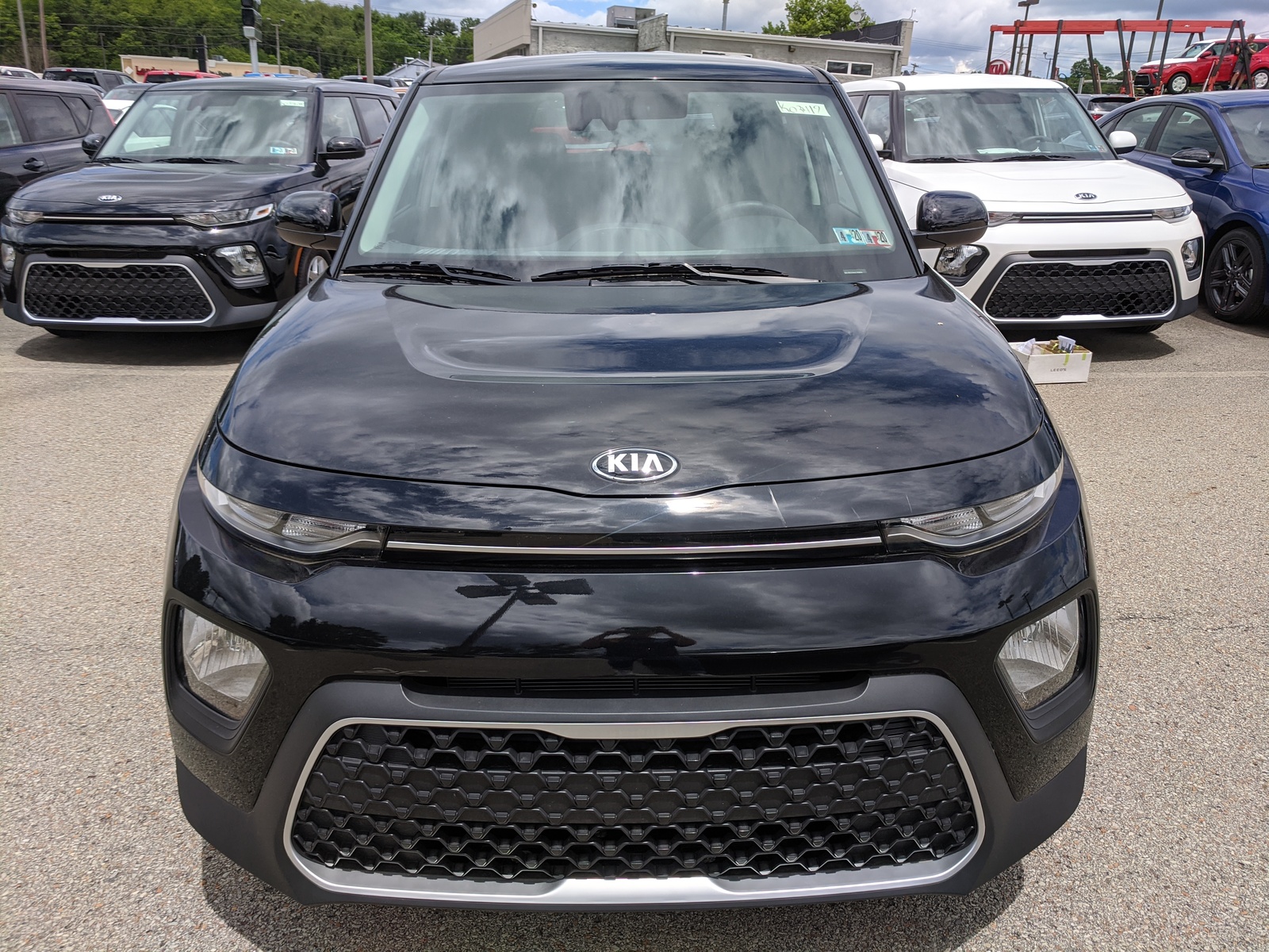 New 2020 Kia Soul S in Cherry Black | Greensburg, PA | #K03408