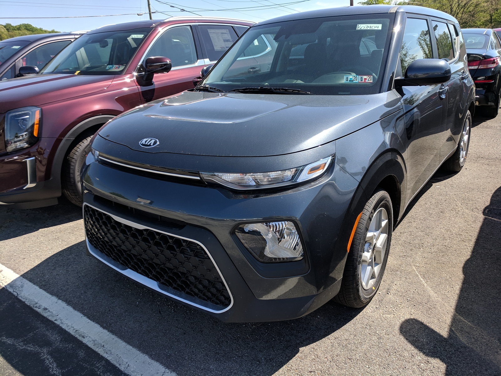 New 2020 Kia Soul S in Gravity Grey Greensburg, PA K04062