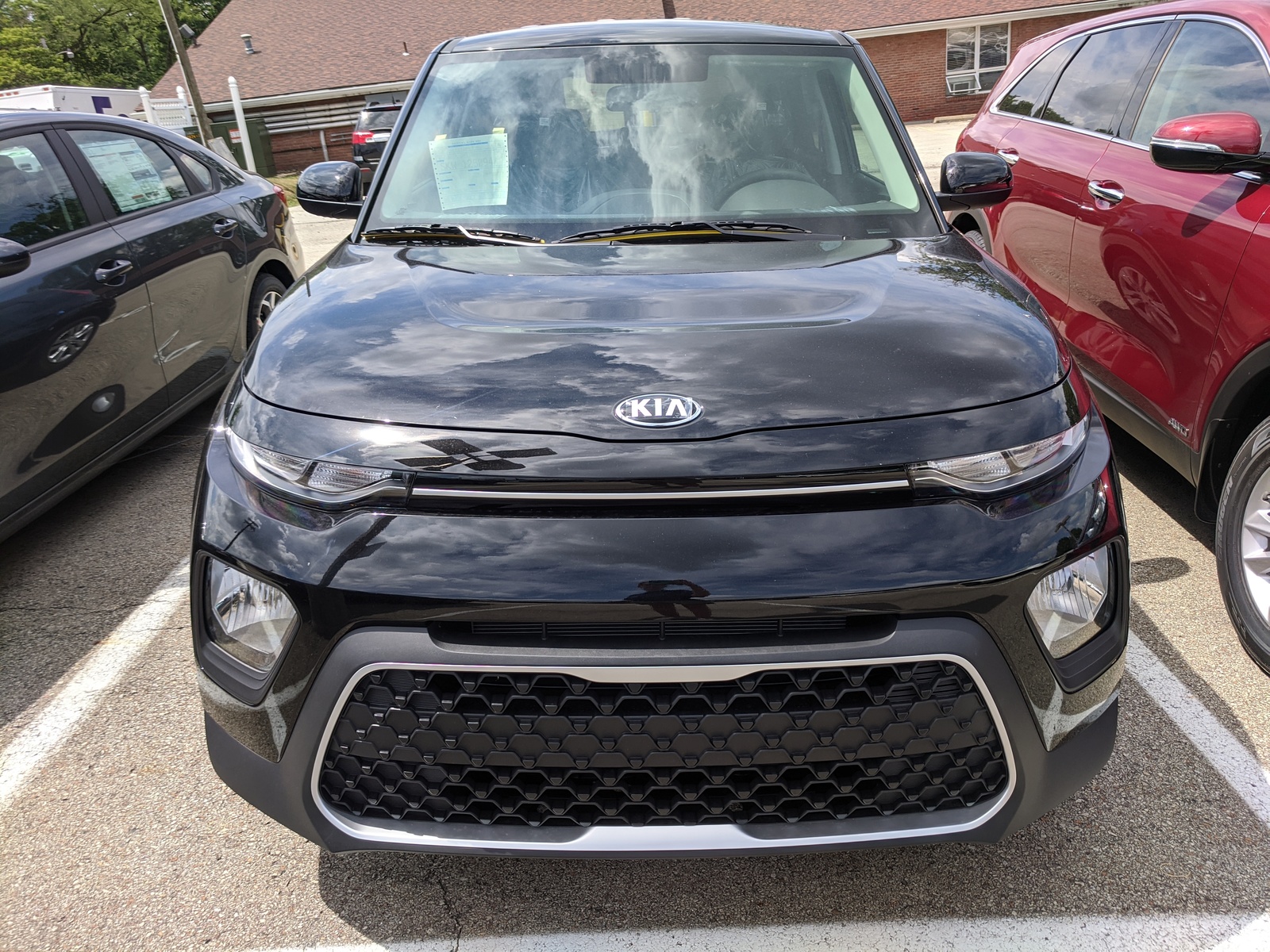 New 2021 Kia Soul LX in Cherry Black | Greensburg, PA | #K04120