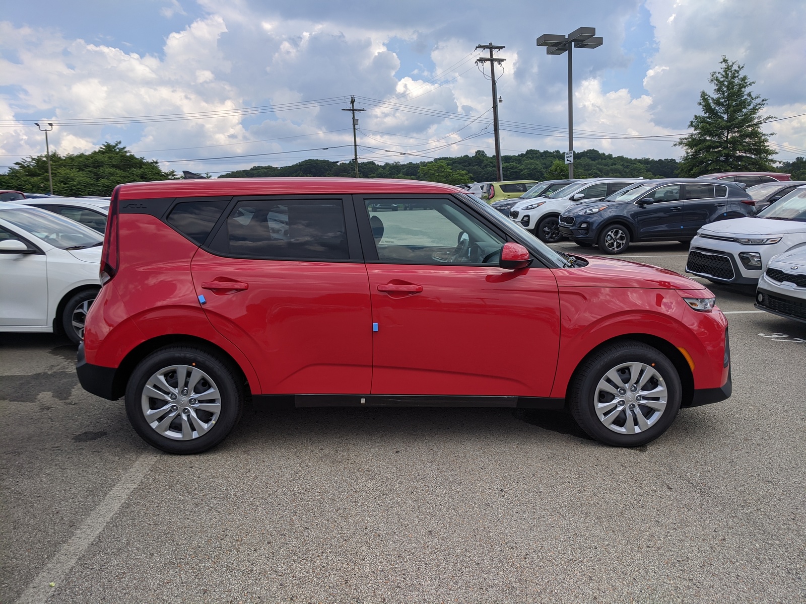 New 2021 Kia Soul LX in AJR/Red Greensburg, PA K04107