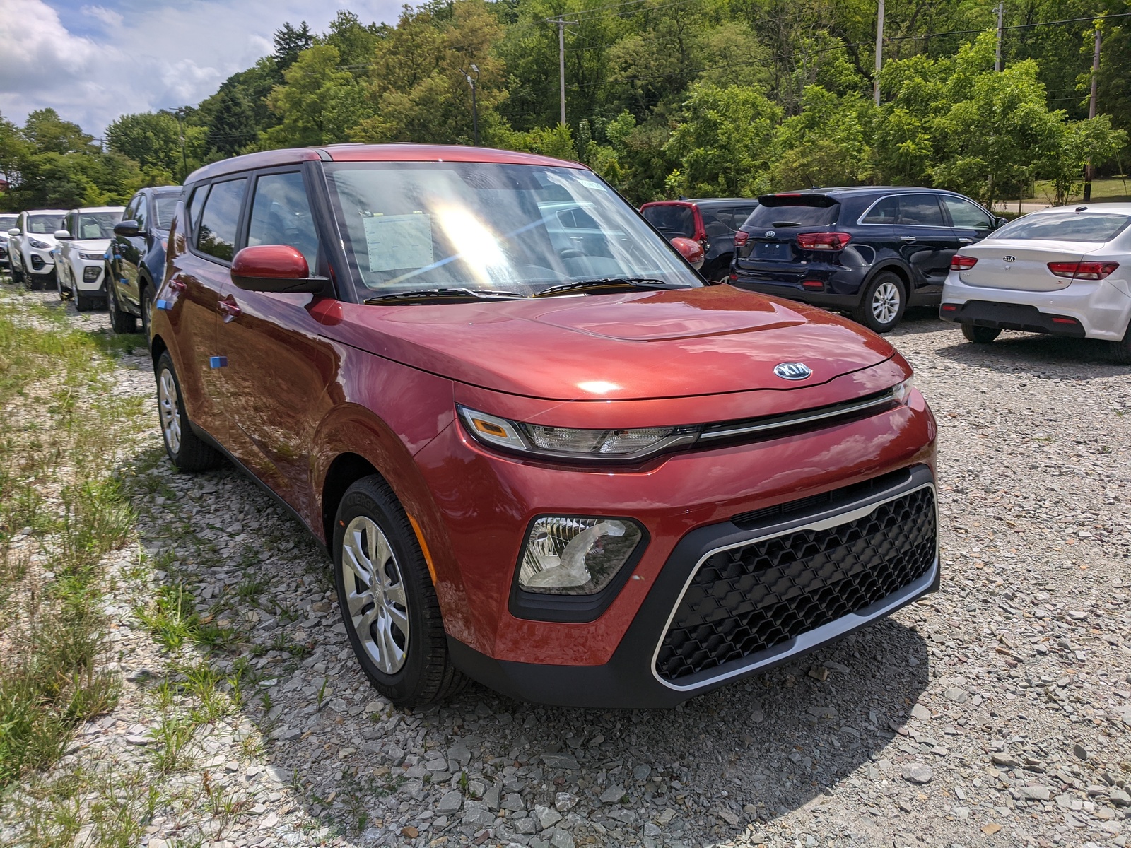 New 2021 Kia Soul LX in Mars Orange | Greensburg, PA | #K04127