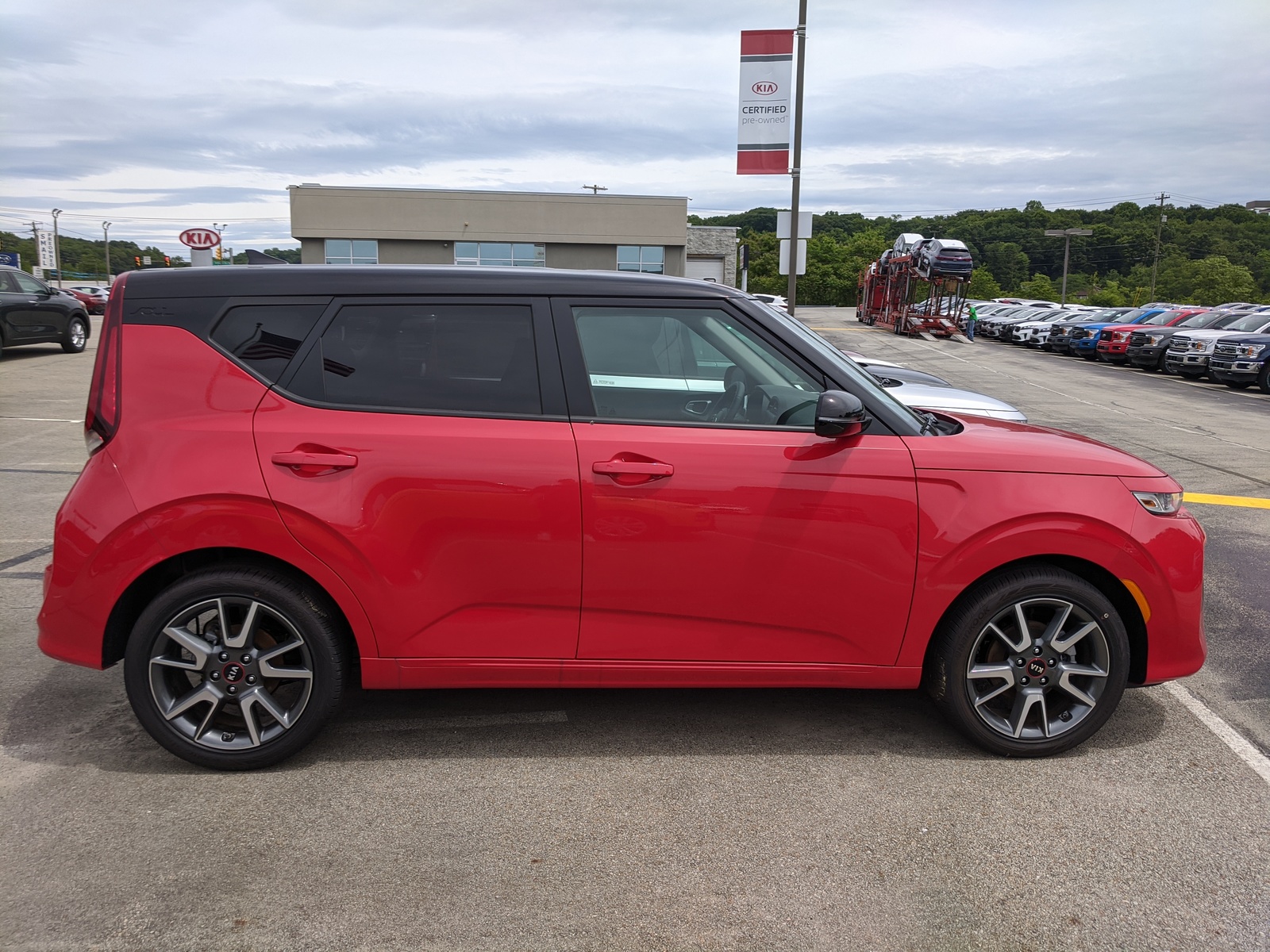 New 2020 Kia Soul GT-Line in Inferno Red w/Black Roof | Greensburg, PA ...