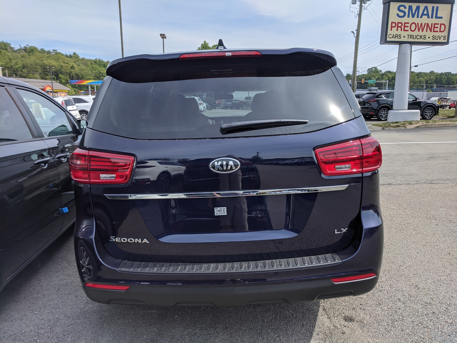 New 2021 Kia Sedona LX in Celestial Blue | Greensburg, PA | #K04179