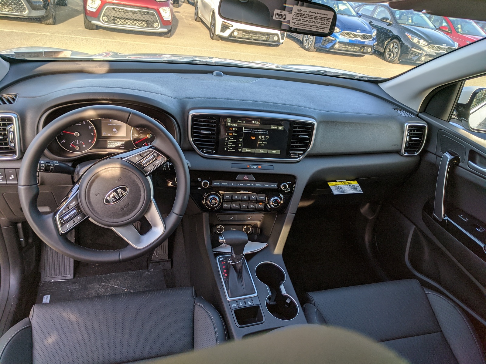 New 2020 Kia Sportage EX in Pacific Blue | Greensburg, PA | #K03432