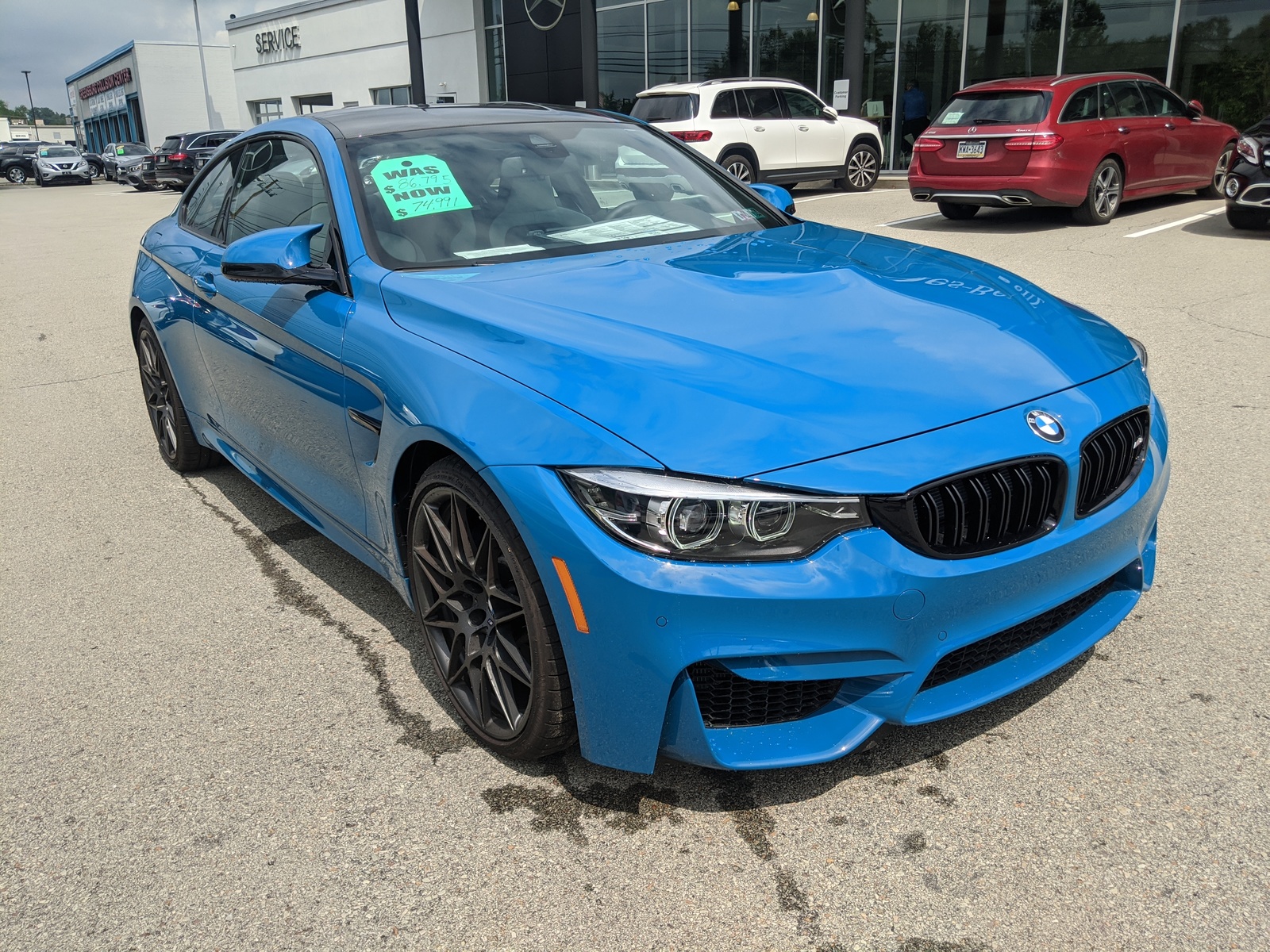 Pre-Owned 2020 BMW M4 Coupe in Laguna Seca (Blue) | Greensburg, PA | # ...