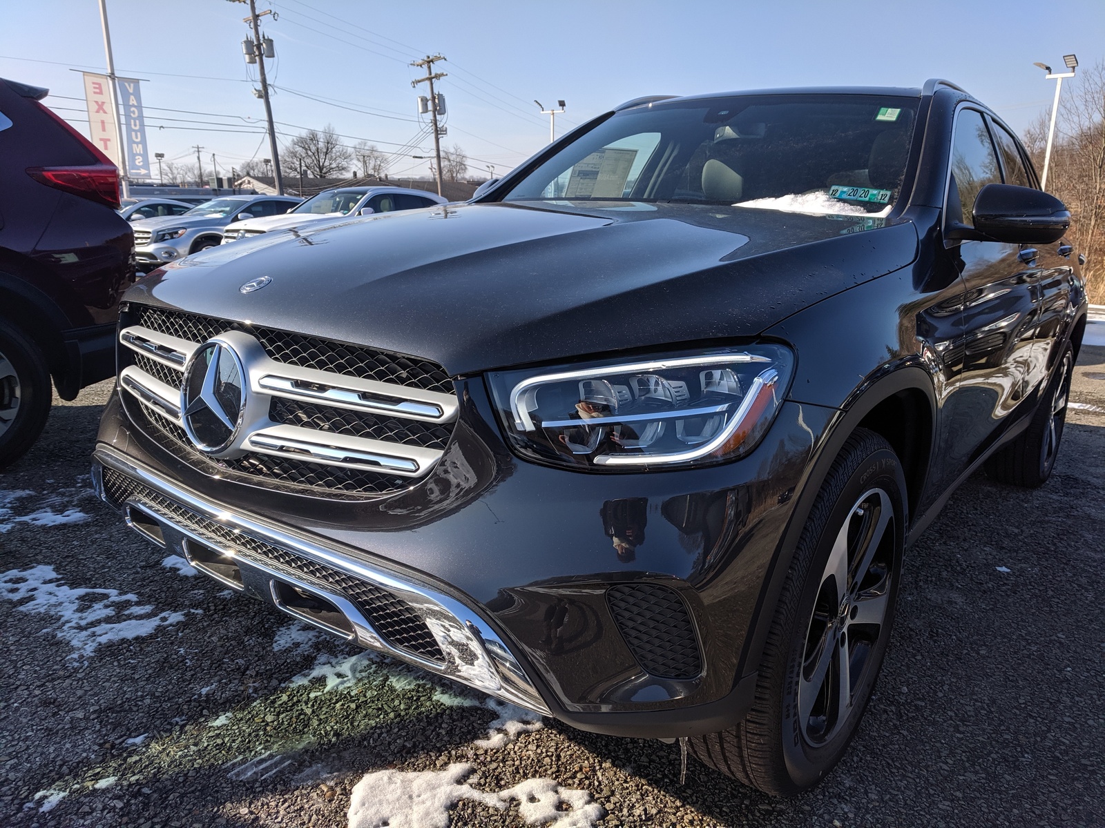 New 2020 Mercedes-Benz GLC 300 GLC 300 in Graphite Grey Metallic ...