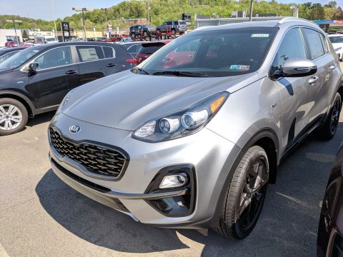 New 2020 Kia Sportage S in Steel Gray | Greensburg, PA | #K04015